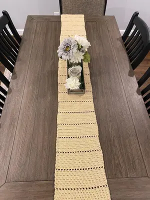 Simple Boho Table Runner