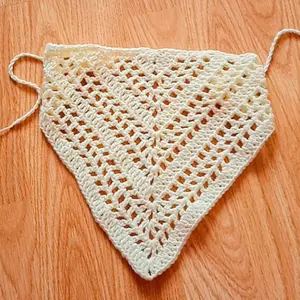 Crochet bandana