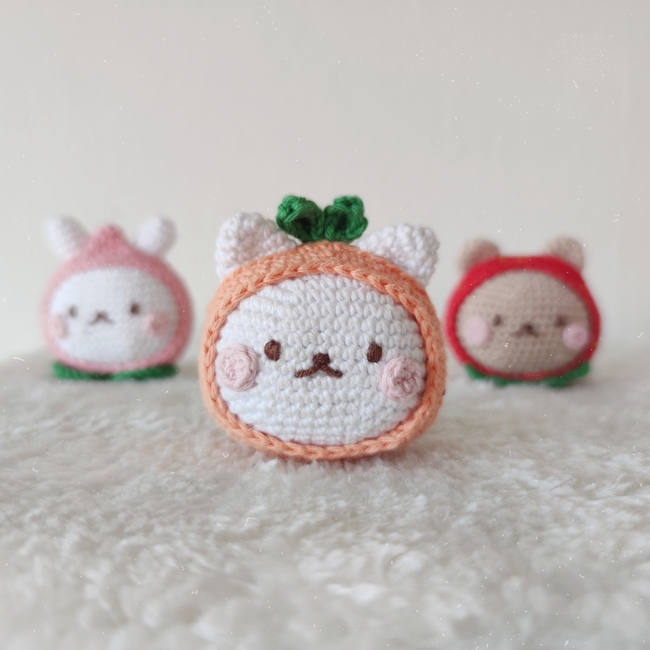 Orange Cat Amigurumi Crochet pattern Ribblr