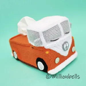 Tissue Box Cover Classic Single Cab Van Bus