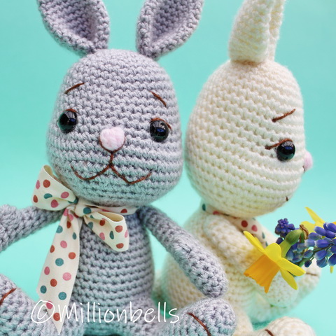 Amigurumi Spring Rabbit or: Crochet pattern | Ribblr