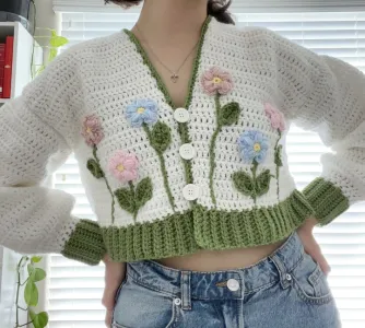 The Blooming Cardi