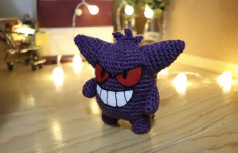 Gengar amigurumi