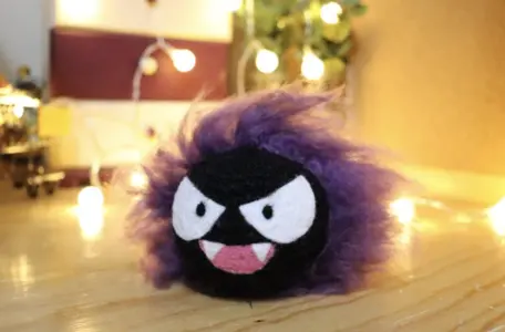 Gastly amigurumi