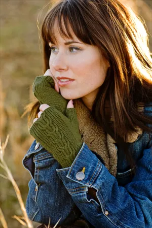 Dynamic Duo Reversible Fingerless Gloves