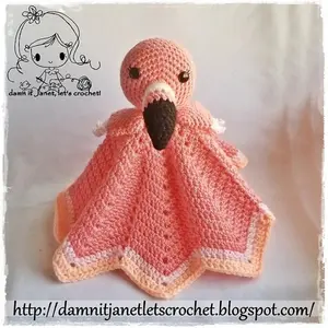 Flamingo Security Blanket