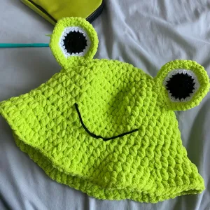 Crochet Frog Hat Pattern