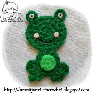 Frog Applique