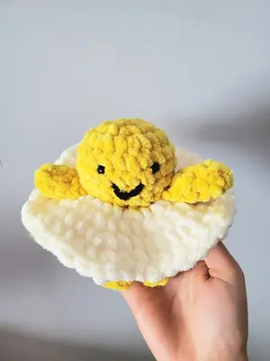 Egg Plushie Crochet Pattern