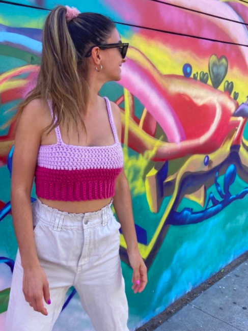 Crochet Crop Top - Lily Loves