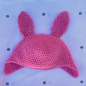 Louise Inspired Bunny Hat: Crochet pattern