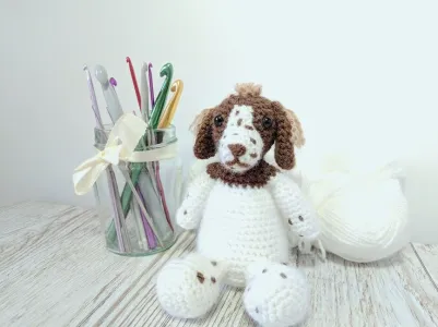 Springer Spaniel Amigurumi