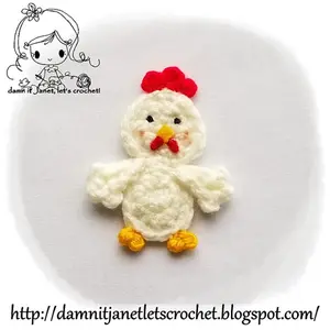 Chicken (Hen) Applique