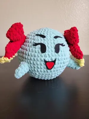 Boo with Bows Crochet Pattern