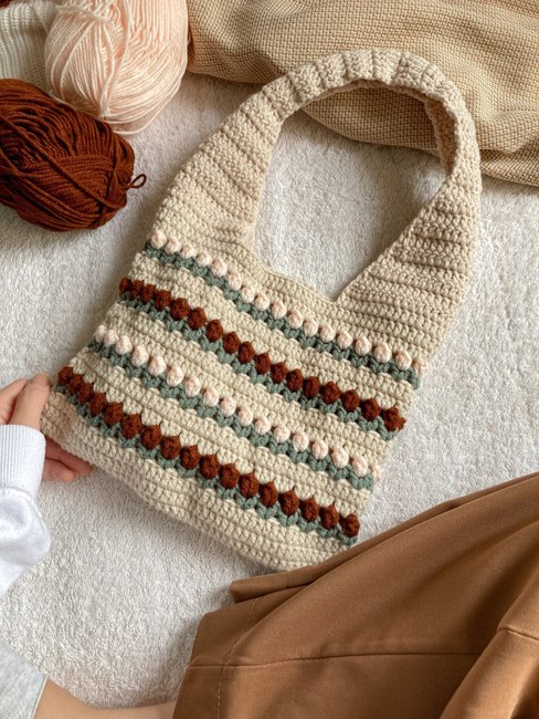 PDF Tulips bag crochet pattern - ✨ nastja crochets ✨'s Ko-fi