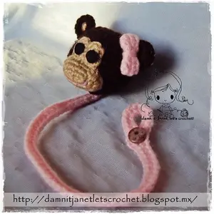 Monkey Pacifier Holder