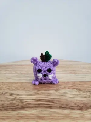 Plum Cat Mini Yarn Friends