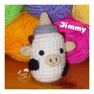 Jimmy the Baby Milk Bottle Cow