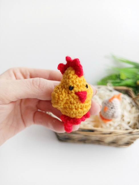 Tiny Chicken: Crochet pattern | Ribblr