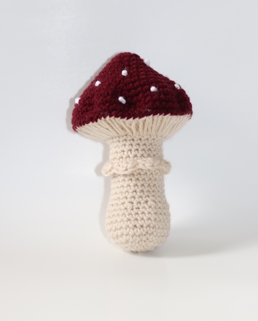 Mini Chonky Mushie/ Emotional Support Mushroom/ Chonky Mushroom/ Mushroom  Amigurumi/ Cottagecore Crochet/ Fungi Crochet/ Mushroom Plush