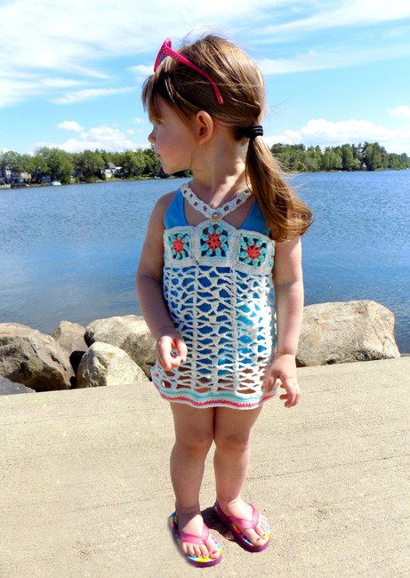 Island Princess Swimsuit Cover: Crochet pattern