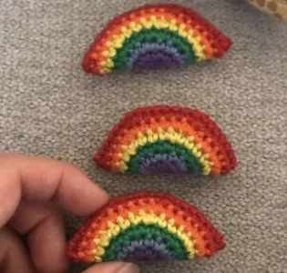 Rainbow Keychain