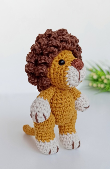 Lion crochet pattern amigurumi: Crochet pattern | Ribblr