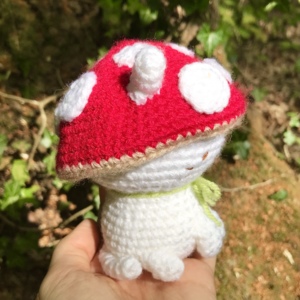 Mushroom Bud Kawaii-Kitty - Amigurumi Crochet - GiftyKitty