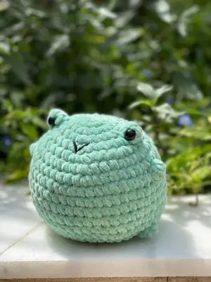 No-Sew Frog