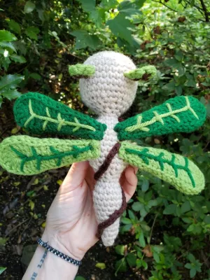 Earth Elemental Dragonfly