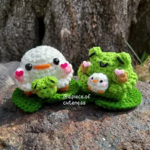 2 in 1 Chubby Chick and Frog Buddies