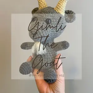 Gimli The Goat Amigurumi Pattern