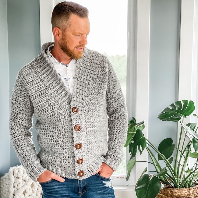 Mountain Ridge Cardigan - Free Crochet Pattern - OkieGirlBling'n'Things