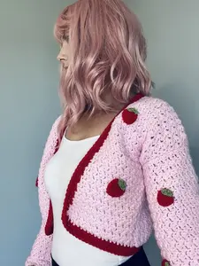 Strawberry Dreams Cardigan