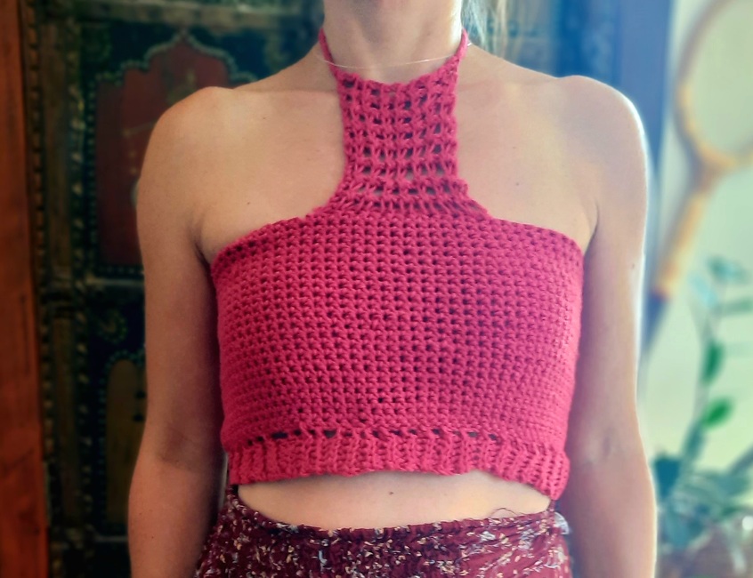 FREE Cherry Crush Crop Top: Crochet pattern | Ribblr