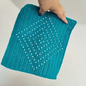 Diamond dishcloth