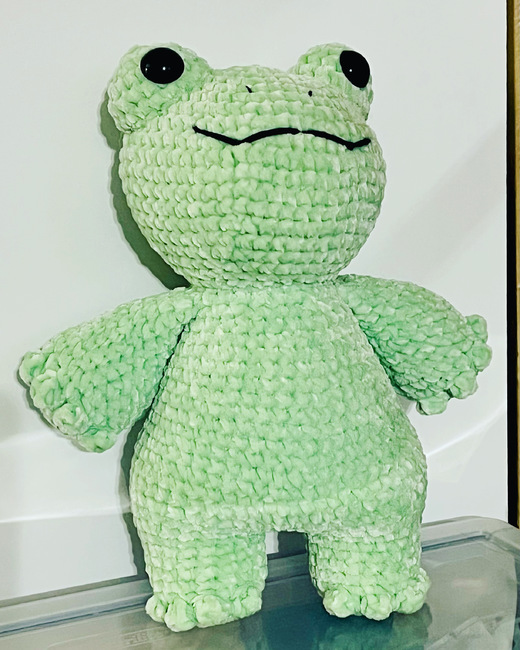 Frog Chalk Bag Crochet Amigurumi — Crafty Tibbles