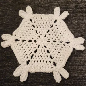 Pawbu\'s Granny Style Hexagon + Snowflake
