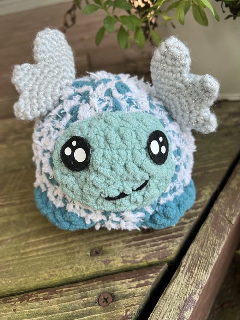 How to crochet with fluffy yarn - DIY Fluffies Amigurumi crochet