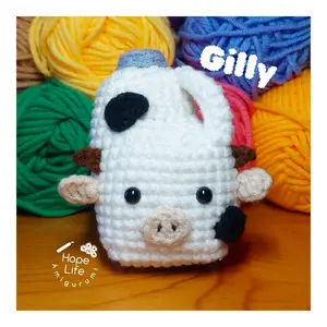 Gilly the Gallon Milk Jug Cow