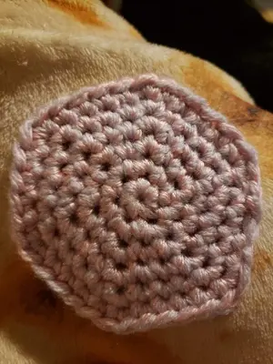 Double yarn coaster