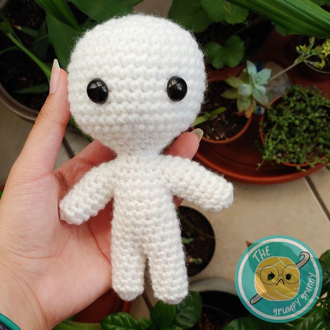 Classic Doll Base Amigurumi: Crochet pattern | Ribblr