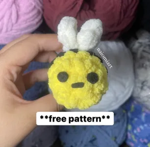 tiny bee plush