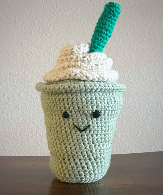 Frappuccino Crochet Plushie: Crochet pattern | Ribblr