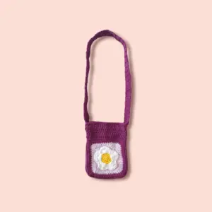 Cute flower crossbody bag