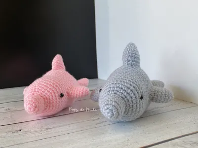 Dolphin Amigurumi Crochet Pattern