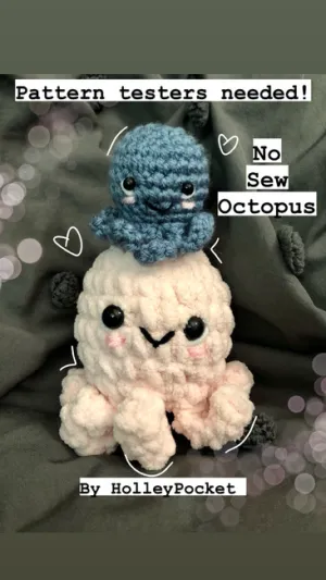 No sew octopus pattern