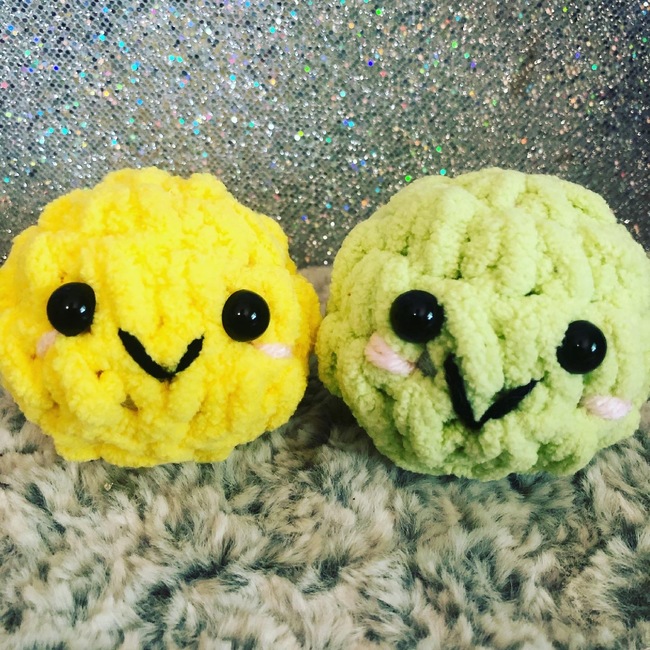 Squishy stress ball pattern Crochet pattern Ribblr