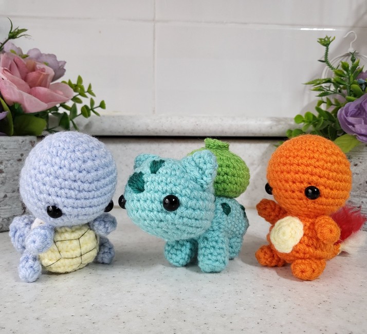 Chibi Pokemon bundle 1: Crochet pattern