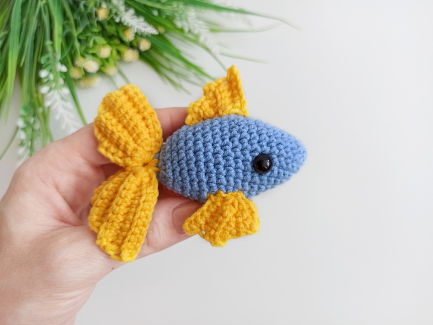 Crochet fish pattern easy Crochet pattern Ribblr